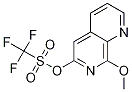 8-Methoxy-1,7-naphthyridin-6-yl trifluoromethanesulfonate Structure,207279-29-6Structure