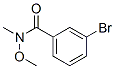 3-Bromo-N-methoxy-N-methylbenzamide Structure,207681-67-2Structure