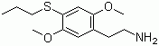 2,5-Dimethoxy-4-propylthiophenethylamine Structure