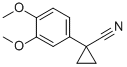 1-(3,4-Dimethoxyphenyl)cyclopropanecarbonitrile Structure,20802-15-7Structure