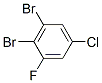 5-Chloro-2,3-dibromo-1-fluorobenzene Structure,208186-78-1Structure