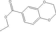 Ethyl 2,3-dihydrobenzo[b][1,4]dioxine-6-carboxylate Structure,20825-87-0Structure