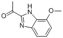 Ethanone, 1-(4-methoxy-1h-benzimidazol-2-yl)-(9ci) Structure,208261-87-4Structure