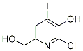 2-Chloro-6-hydroxymethyl-4-iodo-pyridin-3-ol Structure,208519-37-3Structure