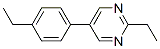 (9CI)-2-乙基-5-(4-乙基苯基)-嘧啶结构式_208709-64-2结构式