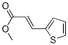 Methyl 3-(thien-2-yl)acrylate Structure,20883-96-9Structure