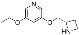 Pyridine, 3-[(2s)-2-azetidinylmethoxy]-5-ethoxy-(9ci) Structure,209328-17-6Structure