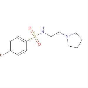 4-Bromo-n-(2-pyrrolidin-1-ylethyl)benzenesulfonamide Structure,209968-27-4Structure