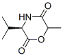 2,5-Morpholinedione,6-methyl-3-(1-methylethyl)-,(3r)-(9ci) Structure,209973-73-9Structure