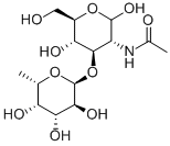 2-乙酰氨基-2-脱氧-3-o-(alpha-l-吡喃岩藻糖基)-d-吡喃葡萄糖结构式_209977-50-4结构式