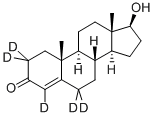 睾酮-[D5]结构式_21002-80-2结构式