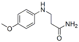 3-[(4-Methoxyphenyl)amino]propanamide Structure,21017-46-9Structure