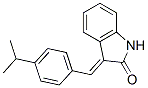 3-(4-异丙基亚苄基)吲哚-2-酮结构式_210303-05-2结构式