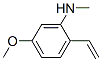 Benzenamine, 2-ethenyl-5-methoxy-n-methyl-(9ci) Structure,210536-31-5Structure