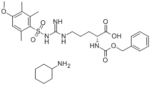 Z-d-arg(mtr)-oh cha结构式_210557-94-1结构式