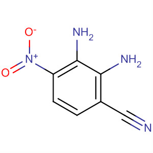 2,3-Diamino-4-nitrobenzonitrile Structure,211096-54-7Structure