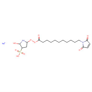 11-Maleimidoundecanoic Acid Sulfo-N-Succinimidyl Ester Structure,211236-68-9Structure