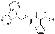 Fmoc-(s)-2-噻吩甘氨酸结构式_211682-13-2结构式