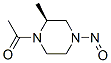 Piperazine, 1-acetyl-2-methyl-4-nitroso-, (2s)-(9ci) Structure,211748-68-4Structure