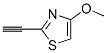 Thiazole, 2-ethynyl-4-methoxy- (9ci) Structure,211943-08-7Structure