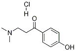 3-(二甲基氨基)-1-(4-羟基苯基)丙烷-1-酮盐酸盐结构式_2125-51-1结构式