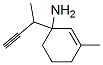 2-Cyclohexen-1-amine, 3-methyl-1-(1-methyl-2-propynyl)-(9ci) Structure,212557-70-5Structure