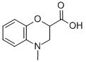 4-Methyl-3,4-dihydro-2h-1,4-benzoxazine-2-carboxylic acid Structure,212578-38-6Structure