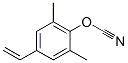(9ci)-4-乙烯-2,6-二甲基氰酸苯酯结构式_212631-96-4结构式