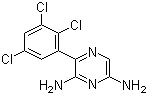 2,6-Diamino-3-(2,3,5-trichlorophenyl)pyrazine Structure,212778-82-0Structure