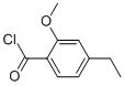 Benzoyl chloride, 4-ethyl-2-methoxy-(9ci)Structure,213138-43-3Structure Benzoyl chloride, 4-ethyl-2-methoxy-(9ci) Structure,213138-43-3Structure