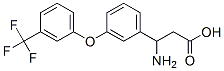 3-Amino-3-(3-[3-(trifluoromethyl)phenoxy]phenyl)propanoic acid Structure,213192-61-1Structure