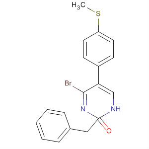 2-Benzyl-4-bromo-5-(4-(methylthio)phenyl)pyridazin-3(2h)-one Structure,213764-19-3Structure