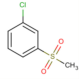 1-Chloro-3-(methylsulfonyl)benzene Structure,21383-00-6Structure