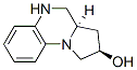 (2R,3aR)-(9CI)-1,2,3,3a,4,5-六氢吡咯并[1,2-a]喹噁啉-2-醇结构式_214143-86-9结构式