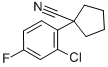 1-(2-Chloro-4-fluorophenyl)cyclopentanecarbonitrile Structure,214262-92-7Structure