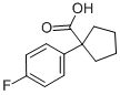 1-(4-氟苯基)环戊烷羧酸结构式_214262-99-4结构式