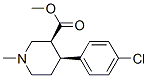 (3S,4s)-4-(4-chlorophenyl)-1-methylpiperidine-3-carboxylicacidmethylester Structure,214335-16-7Structure