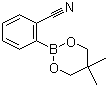 2-腈基苯硼酸新戊二醇酯结构式_214360-47-1结构式