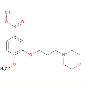 Methyl 4-methoxy-3-(3-morpholinopropoxy)benzoate Structure,214472-17-0Structure