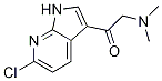 1-(6-Chloro-1h-pyrrolo[2,3-b]pyridin-3-yl)-2-(dimethylamino)-ethanone Structure,214603-96-0Structure