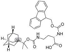 Fmoc-dab(adpoc)-oh结构式_214750-73-9结构式