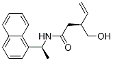 (3s)-3-(羟基甲基)-n-[(1s)-1-(1-萘)乙基]-4-戊烯酰胺结构式_214976-90-6结构式