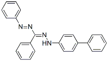 3,5-Diphenyl-1-(4-biphenylyl)formazan Structure,21520-85-4Structure