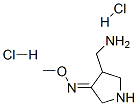 4-氨基甲基吡咯烷-3-酮甲基肟双盐酸盐结构式_215229-16-6结构式