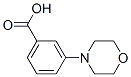 3-(4-Morpholinyl)Benzoic acid Structure,215309-00-5Structure