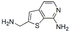Thieno[2,3-c]pyridine-2-methanamine, 7-amino- (9ci) Structure,215454-74-3Structure