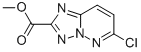 6-Chloro-[1,2,4]triazolo[1,5-b]pyridazine-2-carboxylicacid,methylester Structure,215530-61-3Structure