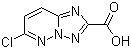 6-Chloro-[1,2,4]Triazolo[1,5-B]Pyridazine-2-Carboxylicacid Structure,215530-62-4Structure