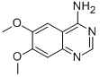 4-氨基-6,7-二甲氧基喹唑啉结构式_21575-13-3结构式