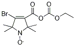 Ethyl 4-bromo-1-oxyl-2,2,5,5-tetramethyl-delta3-pyrroline-3-carboxylate Structure,215956-48-2Structure